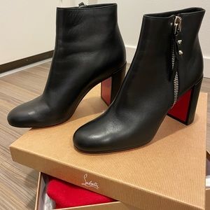 Christian Louboutin Ziptotal Booties Size 38 (8 women)